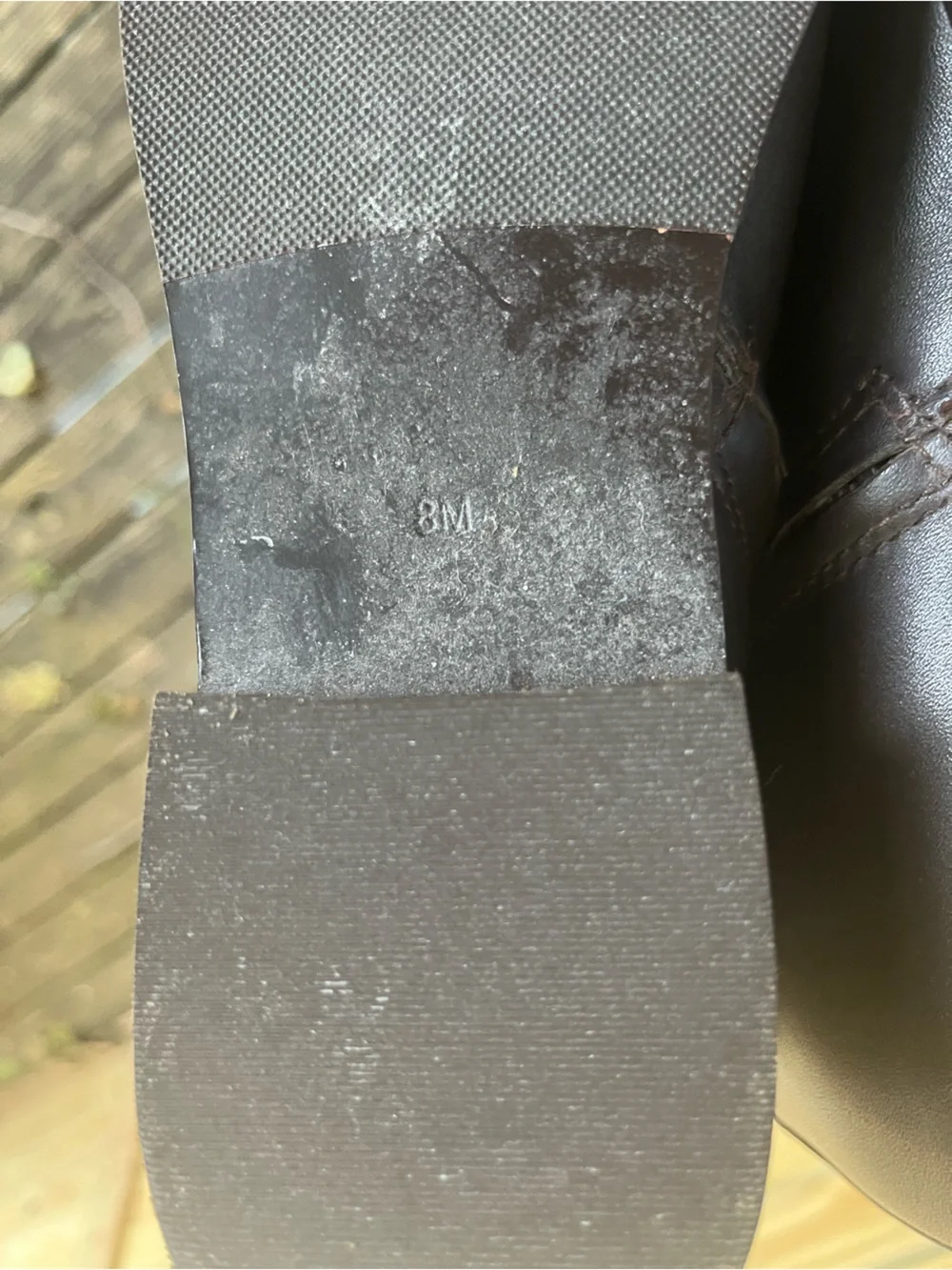 Tory Burch Wyatt Leather/Suede Over the Knee Riding Boots Brown Size 8